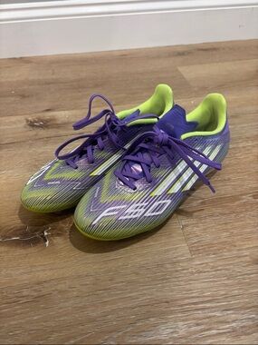 Adidas F50 League FG Junior (JH7747) Radiant Blaze Purple Rush